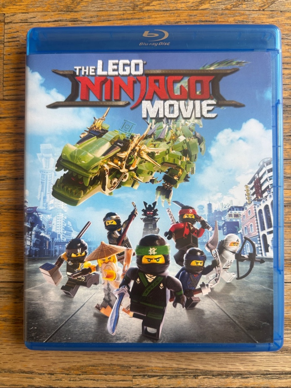 The LEGO Ninjago Movie Blu-ray + DVD Combo Set - Jackie Chan